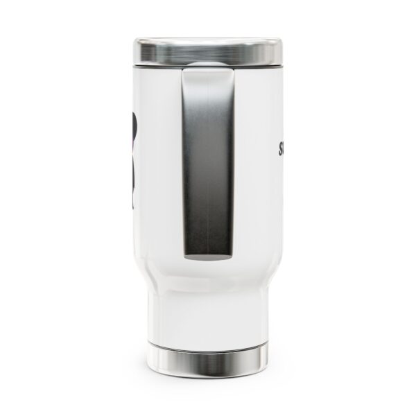 Suave Stainless Steel Travel Mug – 14oz with Handle for Coffee Lovers - Image 2