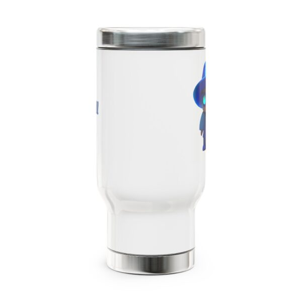 Chill Stainless Steel Travel Mug - 14oz with Handle - Image 3
