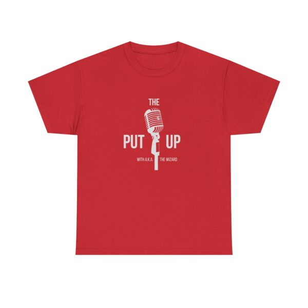 The Put Up Unisex Heavy Cotton Tee - Music Lover's Graphic T-Shirt - Image 5