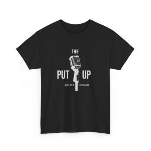 The Put Up Unisex Heavy Cotton Tee - Music Lover's Graphic T-Shirt