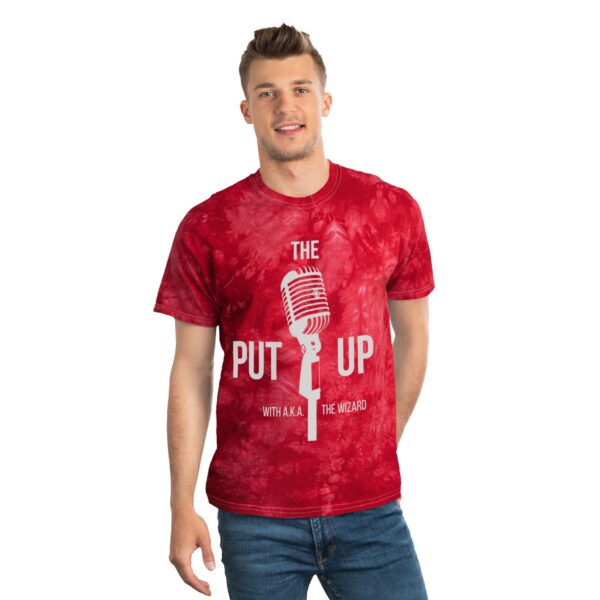 Put Up Microphone Tie-Dye Tee LIMITED TIME - Image 2